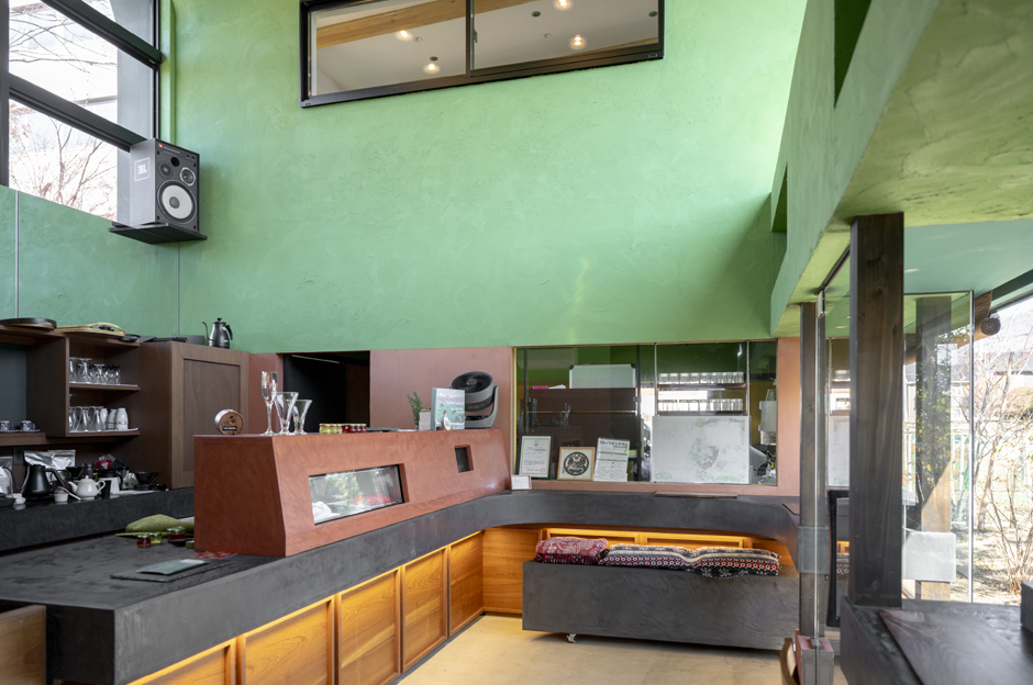 穏やかな時間が流れる店内