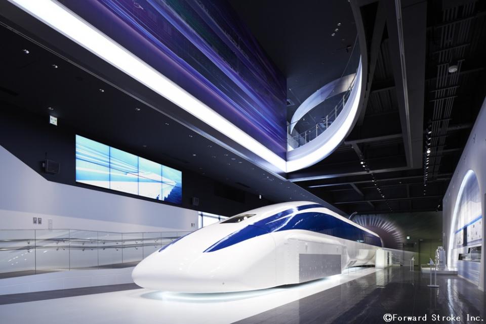 試験車両「MLX01-2」の実物