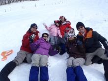 家族の雪遊び（スノーシュー１日ツアー）