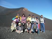 ◆富士山の宝永火山の火口巡りＣコース