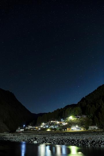 早川町の星空