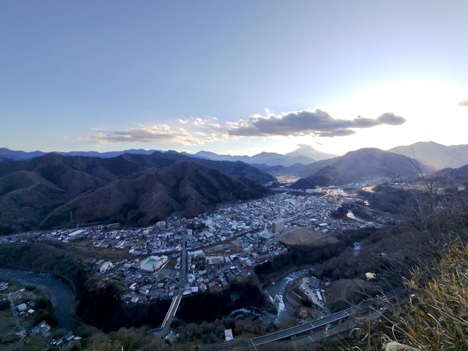 岩殿城からの眺め